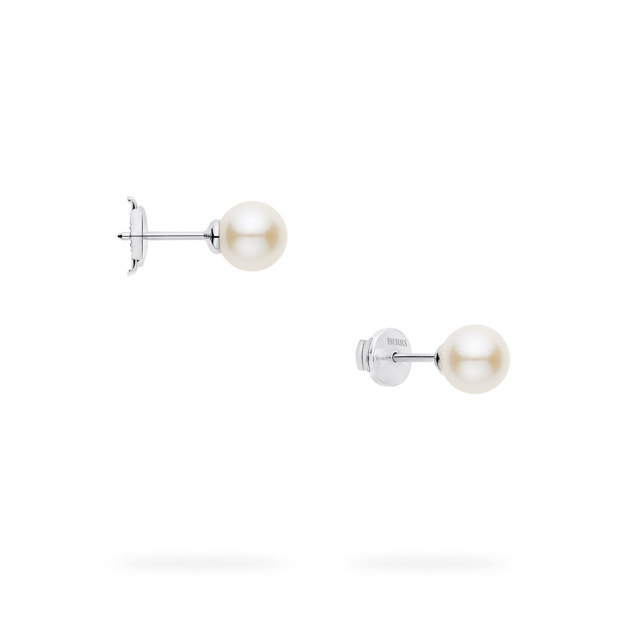 Birks Pearls Freshwater Pearl Earrings image number 5
